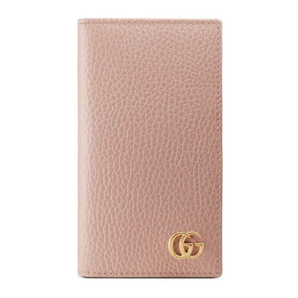 Gucci Marmont Pink IPhone Wallet Case - Picture 1 of 5
